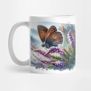 Pop Mountain Ringlet - Watercolor Butterfly Mug